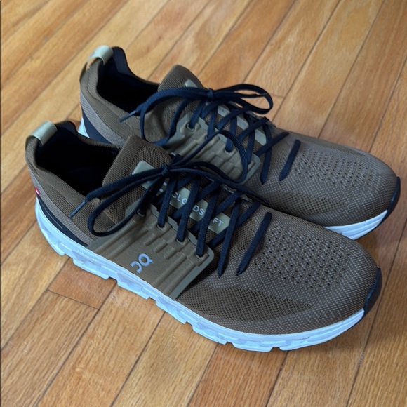 On Cloud Cloudswift Running Brown and Black Sneakers - Like New Work Once - Picture 4 of 5